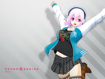 super sonico bondage figure