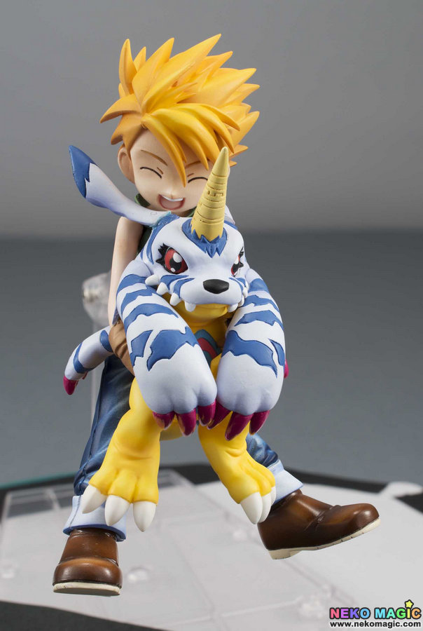 Digimon Adventure Ishida Yamato Gabumon 1 8 PVC Figure By Megahouse