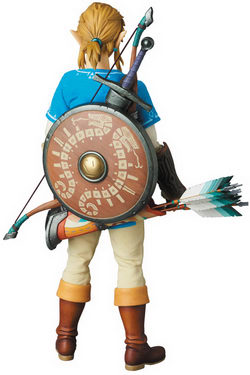 medicom the legend of zelda breath of the wild link real action heroes figure