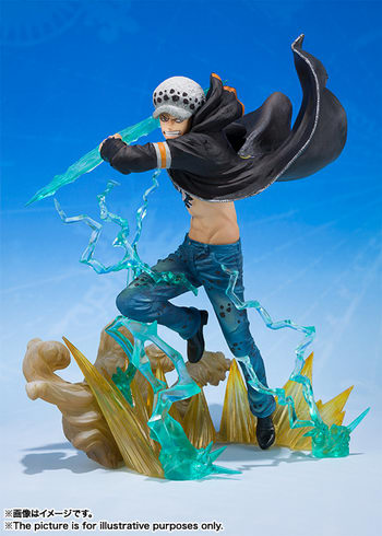 trafalgar law gamma knife figure