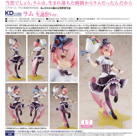 rem and ram birthday figure