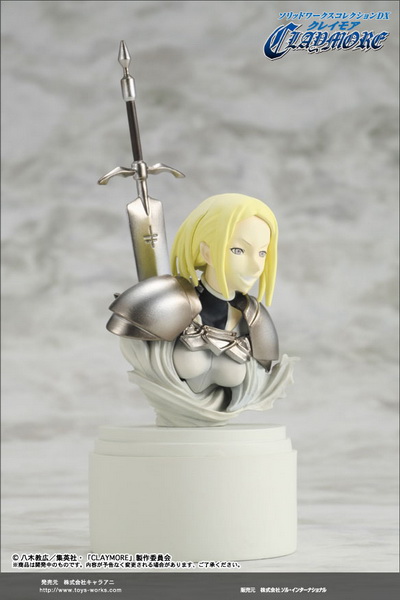 Solid Works Collection DX Claymore bust statue trading figures by