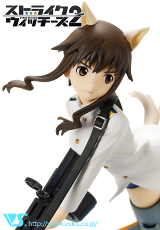 Strike Witches Takei Junko 1 8 Pvc Figure By Volks M O E Neko Magic