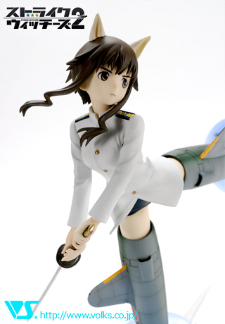 Strike Witches Takei Junko 1 8 Pvc Figure By Volks M O E Neko Magic