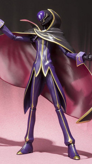 Code Geass Lelouch Of The Rebellion R2 Lelouch Lamperouge Zero R2 Ver Shfiguarts Action 1606