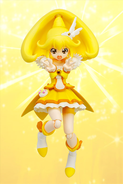 Smile Precure Cure Peace Shfiguarts Non Scale Action Figure By Bandai Neko Magic 8932