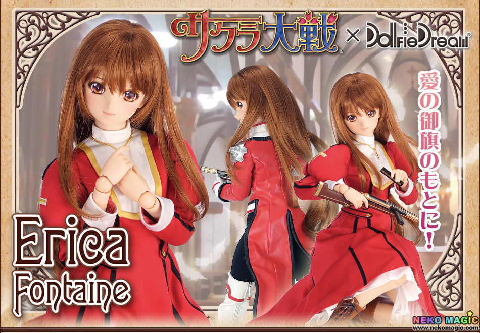 Sakura War – Erica Fontaine Dollfie Dream Doll By Volks – Neko Magic