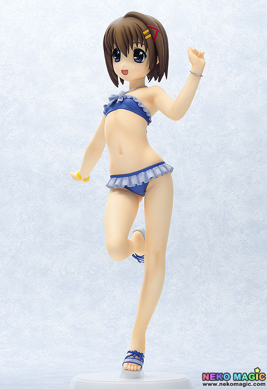 Magical Girl Lyrical Nanoha The Movie 2nd As Yagami Hayate Swimsuit Ver 14 Pvc Figure By