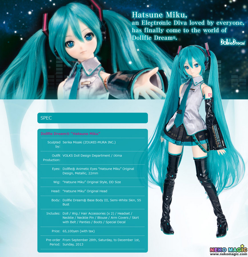 dollfie dream miku doll