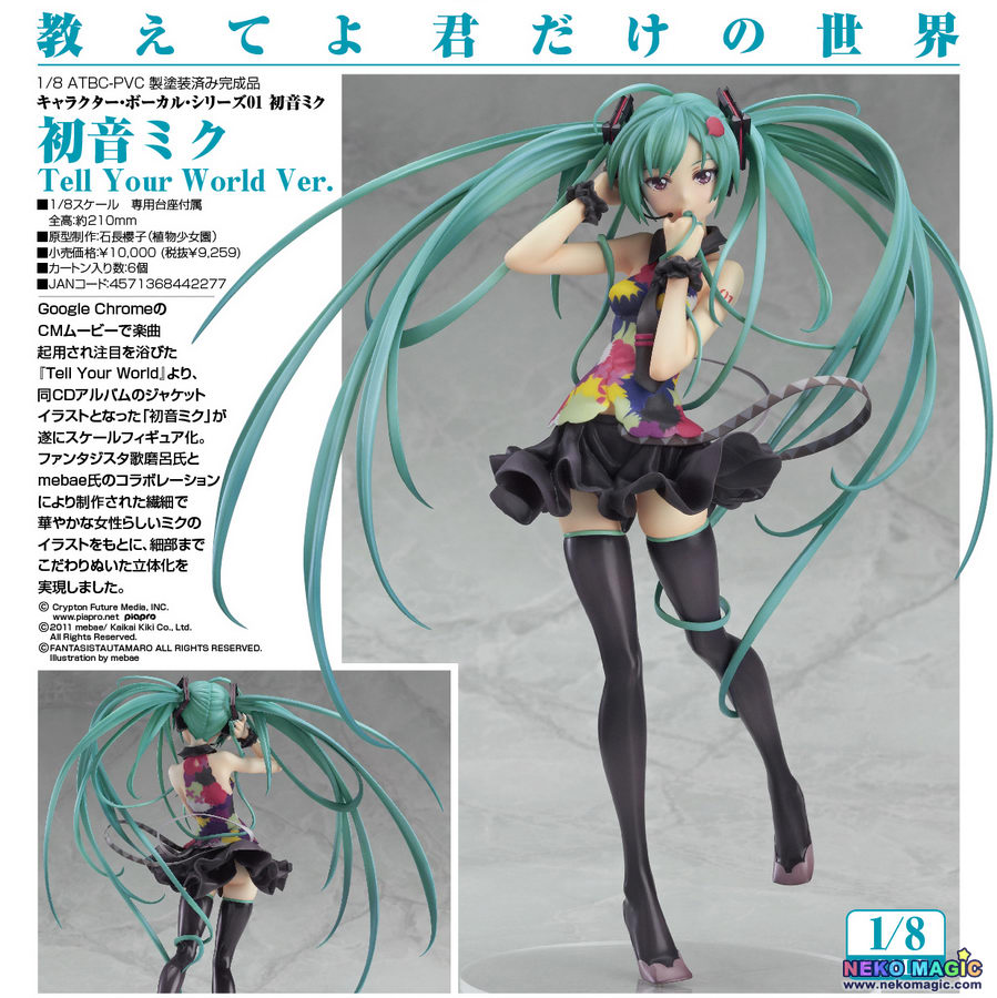 Vocaloid 2 – Hatsune Miku Tell Your World Ver. 1/8 PVC figure by