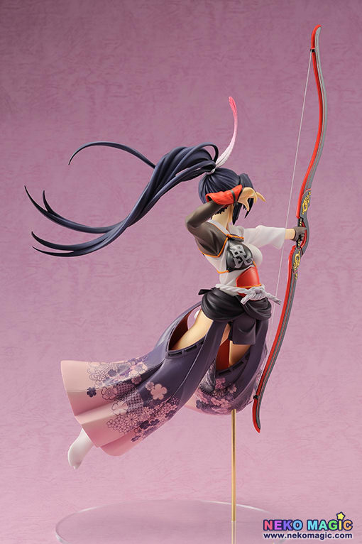 Hyakka Ryouran Samurai Girls Uesugi Kagekatsu 1 8 Pvc Figure By Hobby Japan Neko Magic