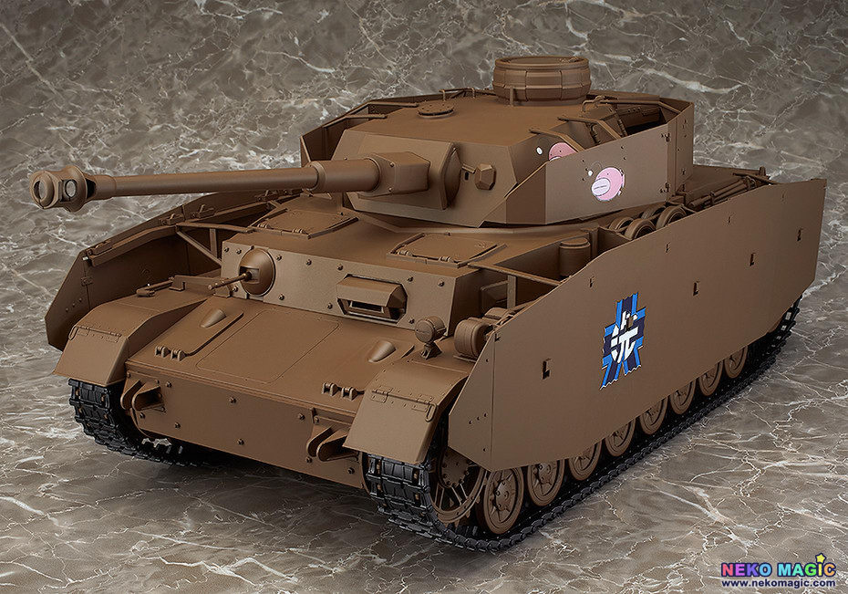 Girls Und Panzer Panzer Iv Ausf H D Spec Figma Vehicles 1 12 Pre Assembled Abs Electric Model By Max Factory Neko Magic