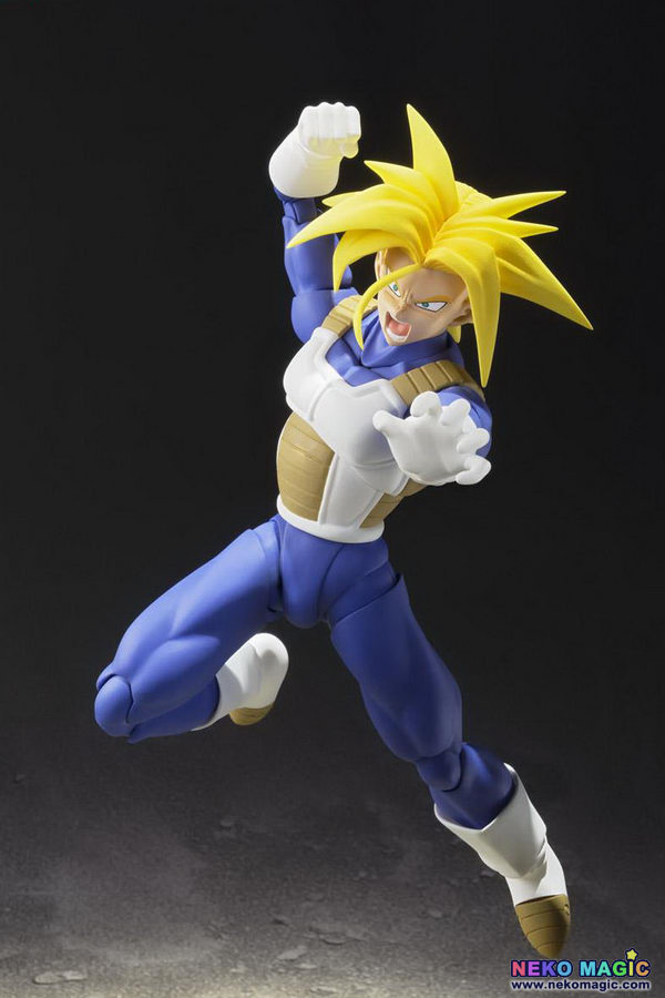 Dragon Ball Z Super Saiyan Trunks S H Figuarts Action Figure By