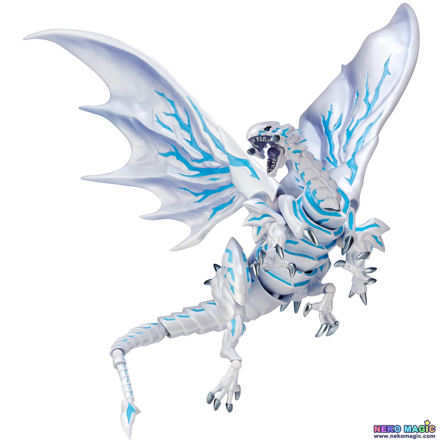 Yu Gi Oh The Movie The Dark Side Of Dimensions Blue Eyes Alternative White Dragon Vulcanlog 013 Action Figure By Union Creative Neko Magic