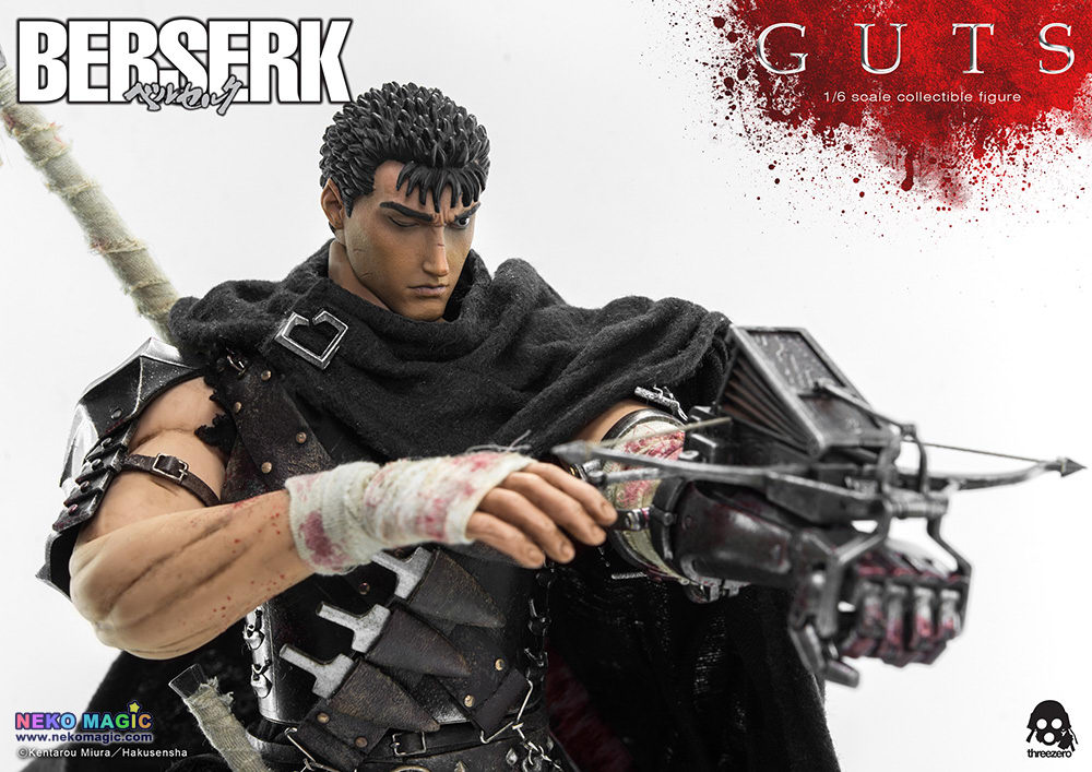 Berserk Golden Age Arc RAH Guts Black Swordsman Action Figure