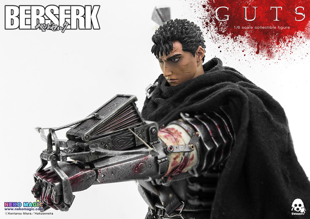 Berserk – Guts Black Swordsman 1/6 Action Figure Threezero – Neko Magic