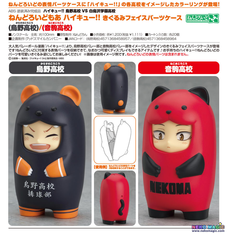 face parts case nendoroid