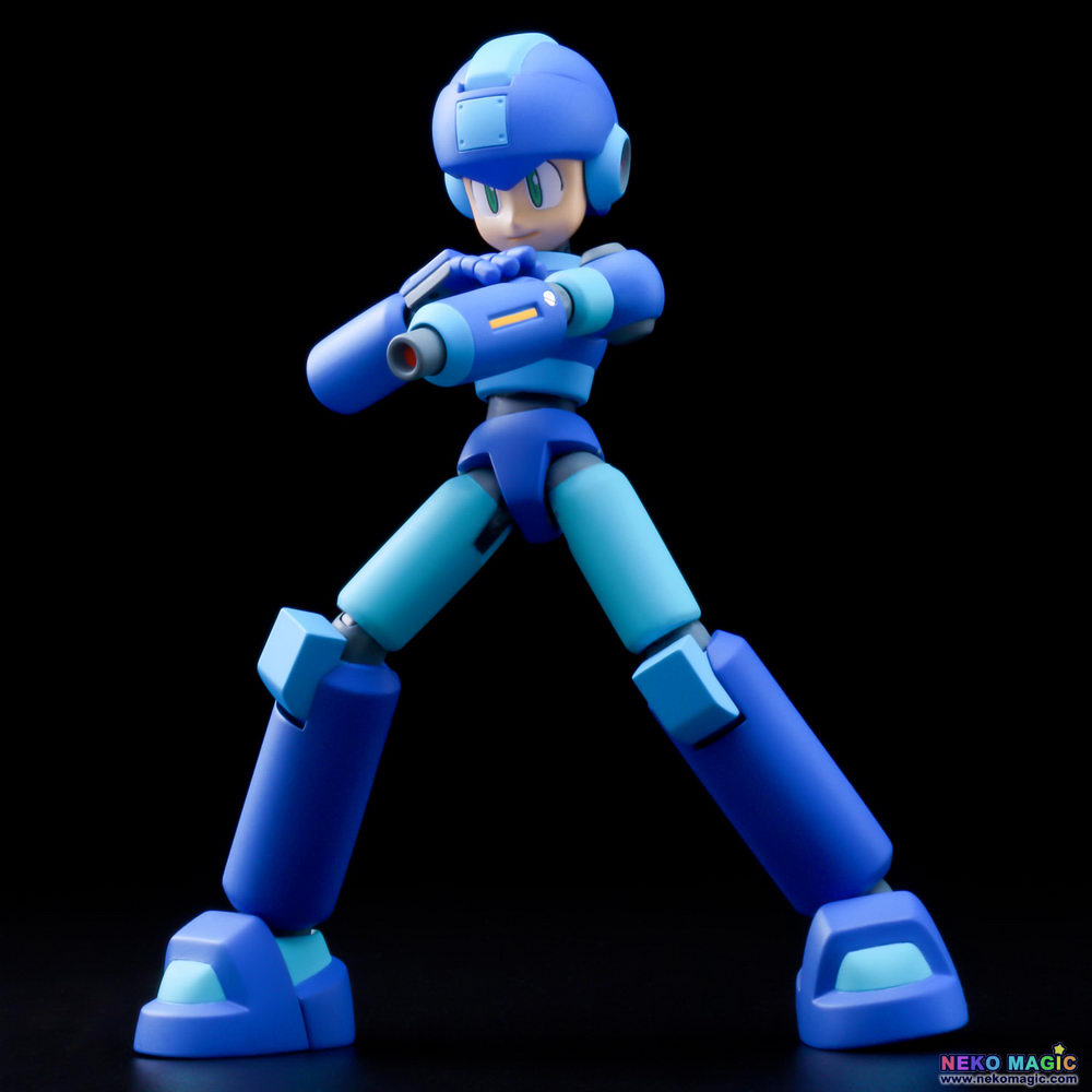 bandai shokugan mega man action 66 rock man volnutt with servbot action figure