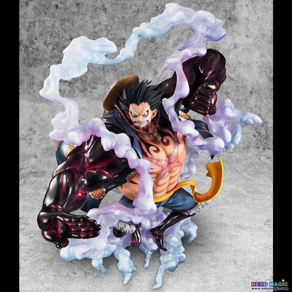 Exclusive One Piece Monkey D Luffy Gear 4 Boundman P O P Sa Maximum 1 8 Pvc Figure By Megahouse Neko Magic