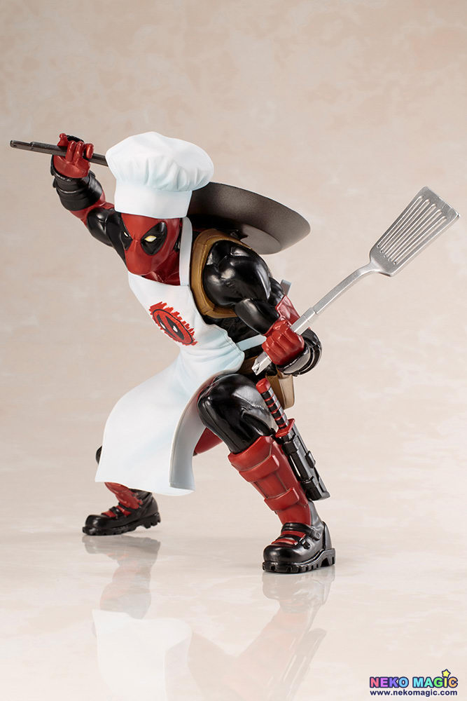 Deadpool Cooking Deadpool Artfx 110 Pvc Figure Kit By Kotobukiya