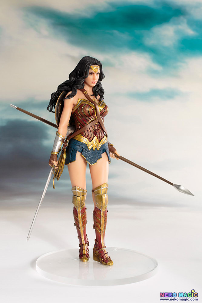 kotobukiya wonder woman justice league