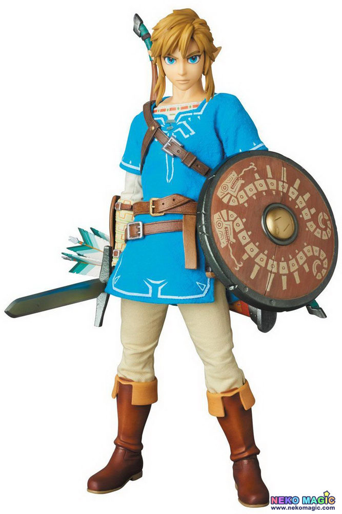 medicom the legend of zelda breath of the wild link real action heroes figure