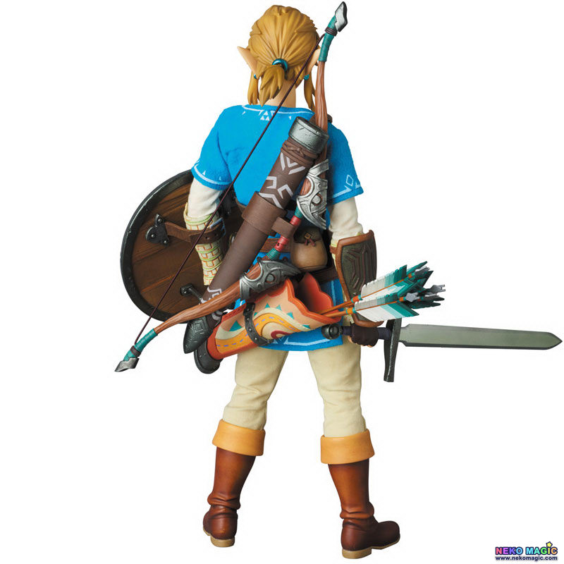 medicom the legend of zelda breath of the wild link real action heroes figure