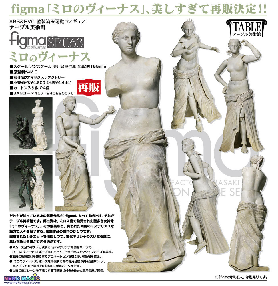 The Table Museum – Venus de Milo figma SP-063 action figure by