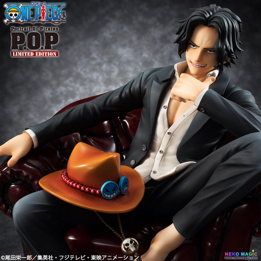 Exclusive One Piece Portgas D Ace P O P S O C 1 8 Pvc Figure By Megahouse Neko Magic