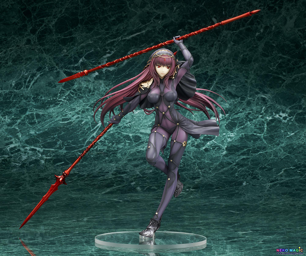 Fate Grand Order Lancer Scathach 3rd Ascension 1 7 Pvc Figure By Quesq Neko Magic