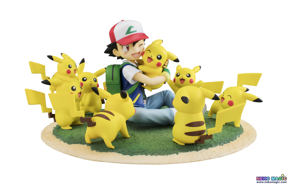 ash and pikachu action figure