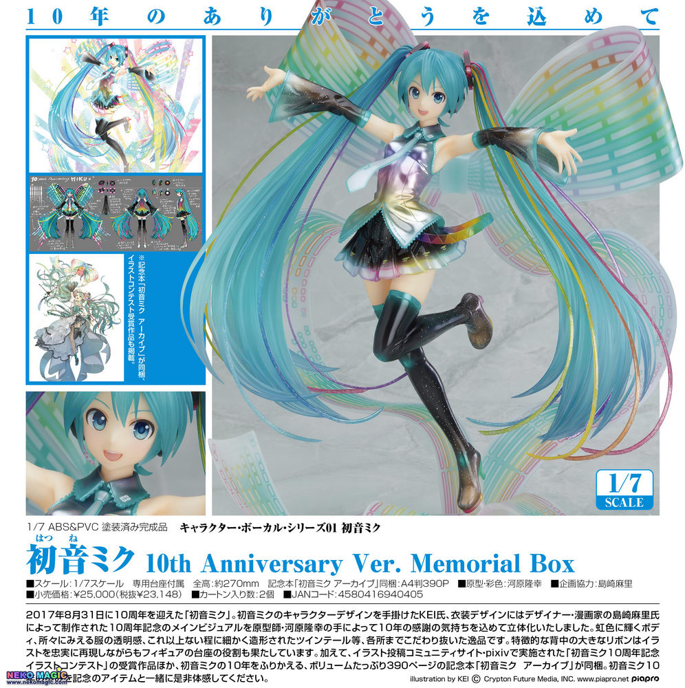 Vocaloid 2 – Hatsune Miku 10th Anniversary Ver. Memorial Box 1/7