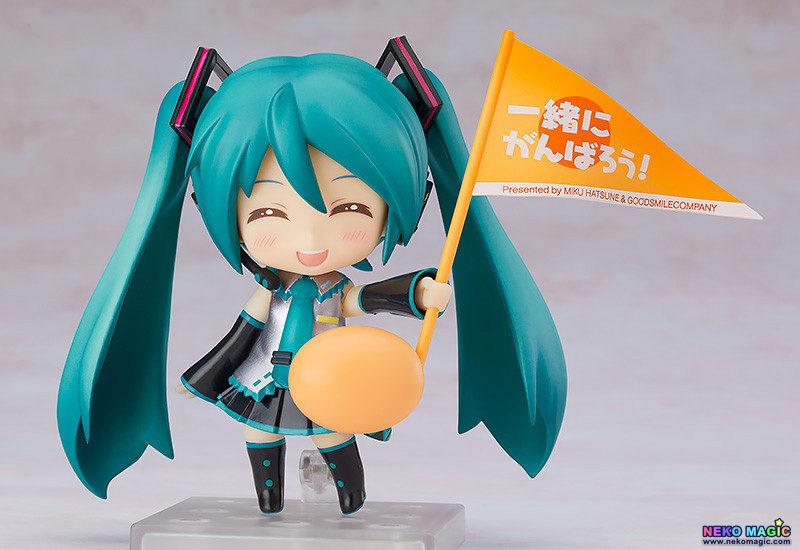 cheerful miku figure