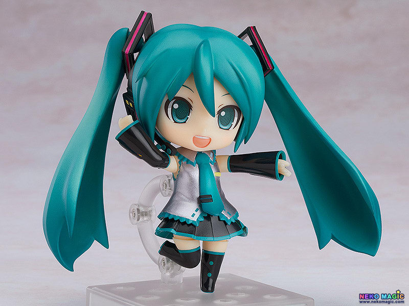 cheerful miku figure