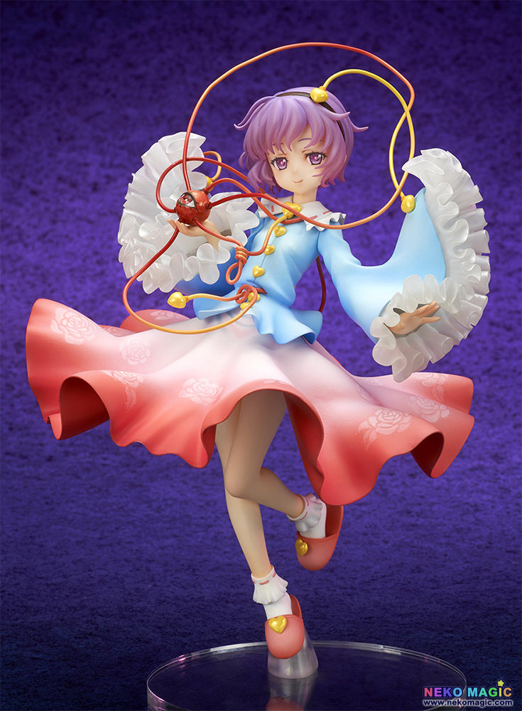 Exclusive Touhou Project Girl Even The Evil Spirits Fear Komeiji Satori 1 8 Pvc Figure By Quesq Neko Magic