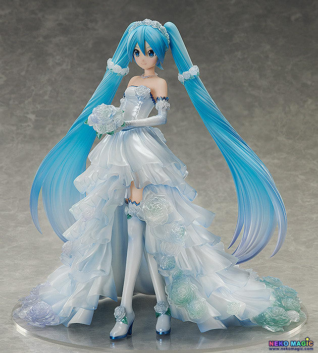 wedding miku figure