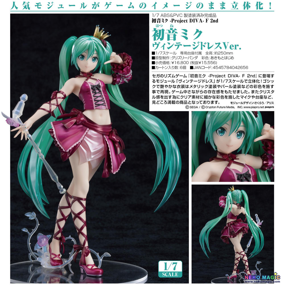 miku vintage dress figure