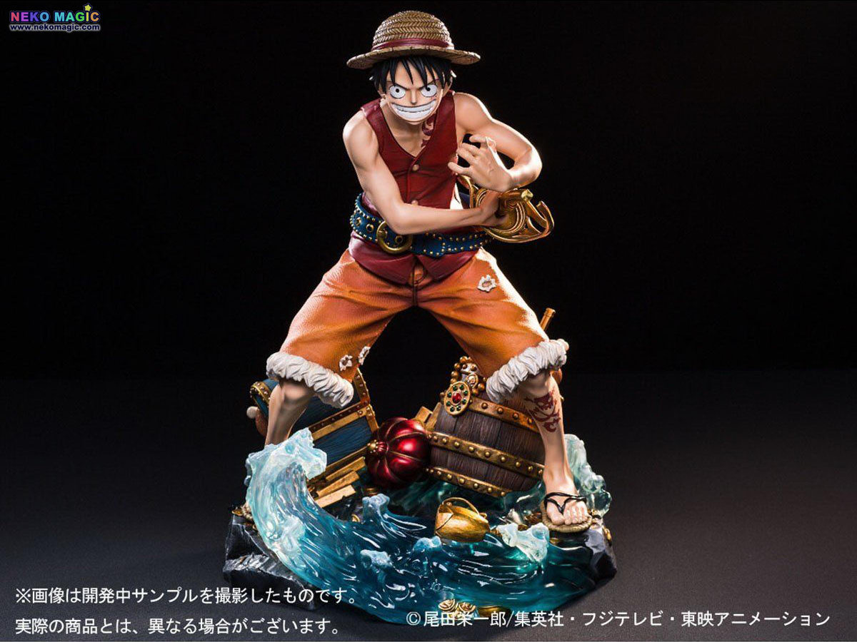 Exclusive One Piece Monkey D Luffy One Piece Log Collection Large Statue Series Non Scale Pvc Figure By Plex Neko Magic