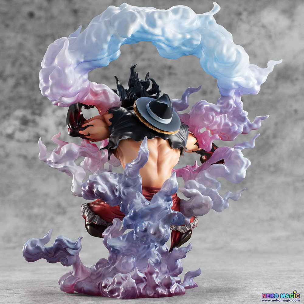 Exclusive One Piece Monkey D Luffy Gear 4 Snakeman P O P Sa Maximum 1 8 Pvc Figure By Megahouse Neko Magic