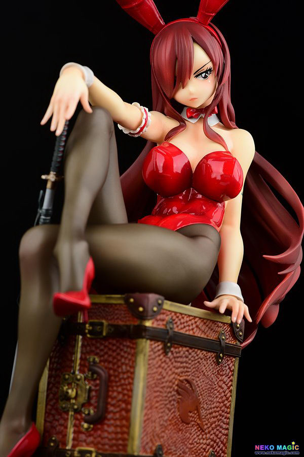 Fairy Tail – Erza Scarlet Bunny girl_Style /type rosso 1/6 PVC
