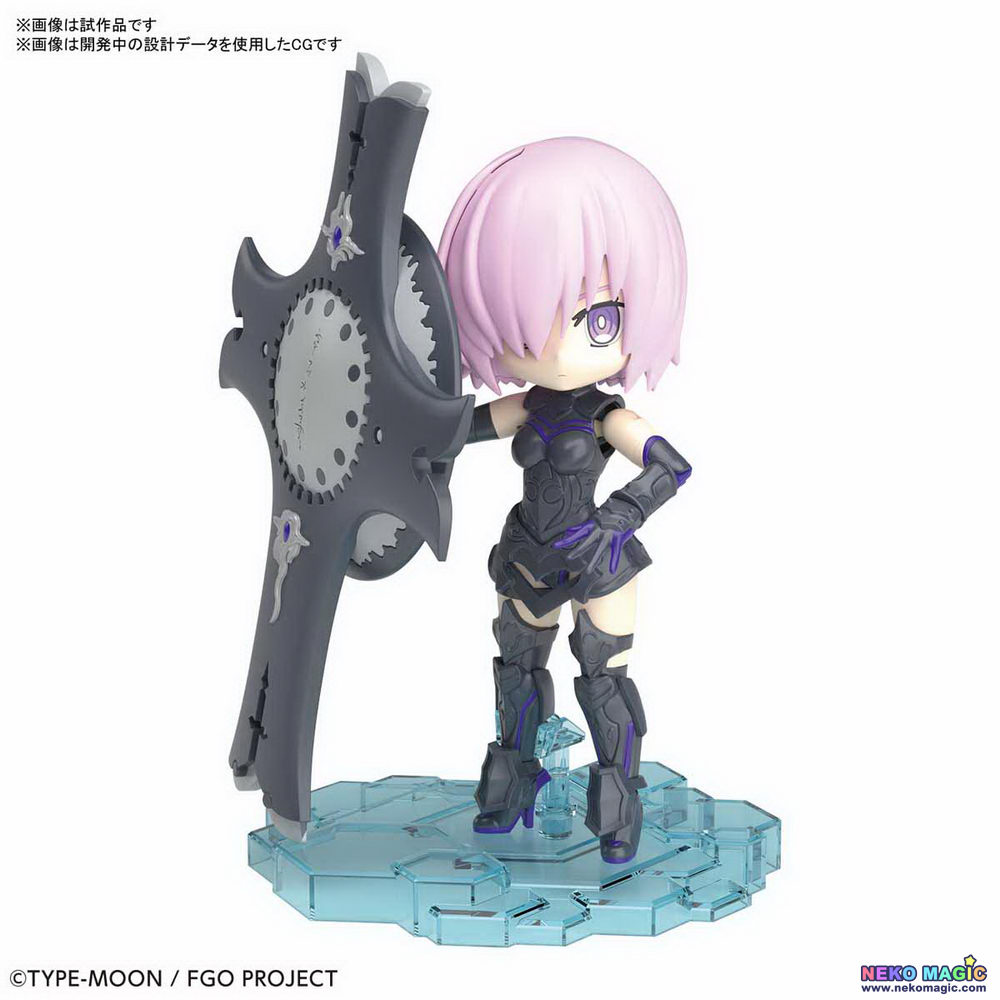 Fate Grand Order Shielder Mash Kyrielight Petitrits Non Scale Plastic Model Kit By Bandai Spirits Neko Magic