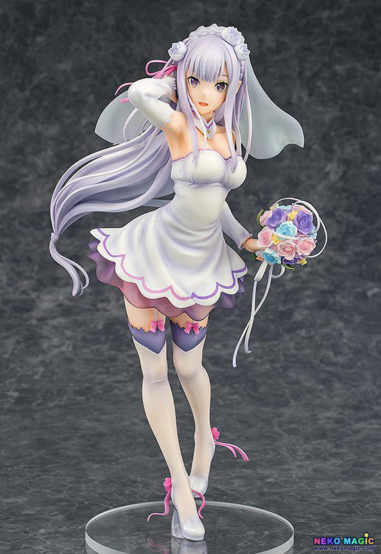 Re:Zero – Emilia Wedding Ver. 1/7 PVC figure by Phat! company