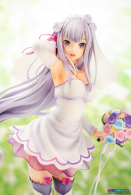 emilia re zero wedding dress