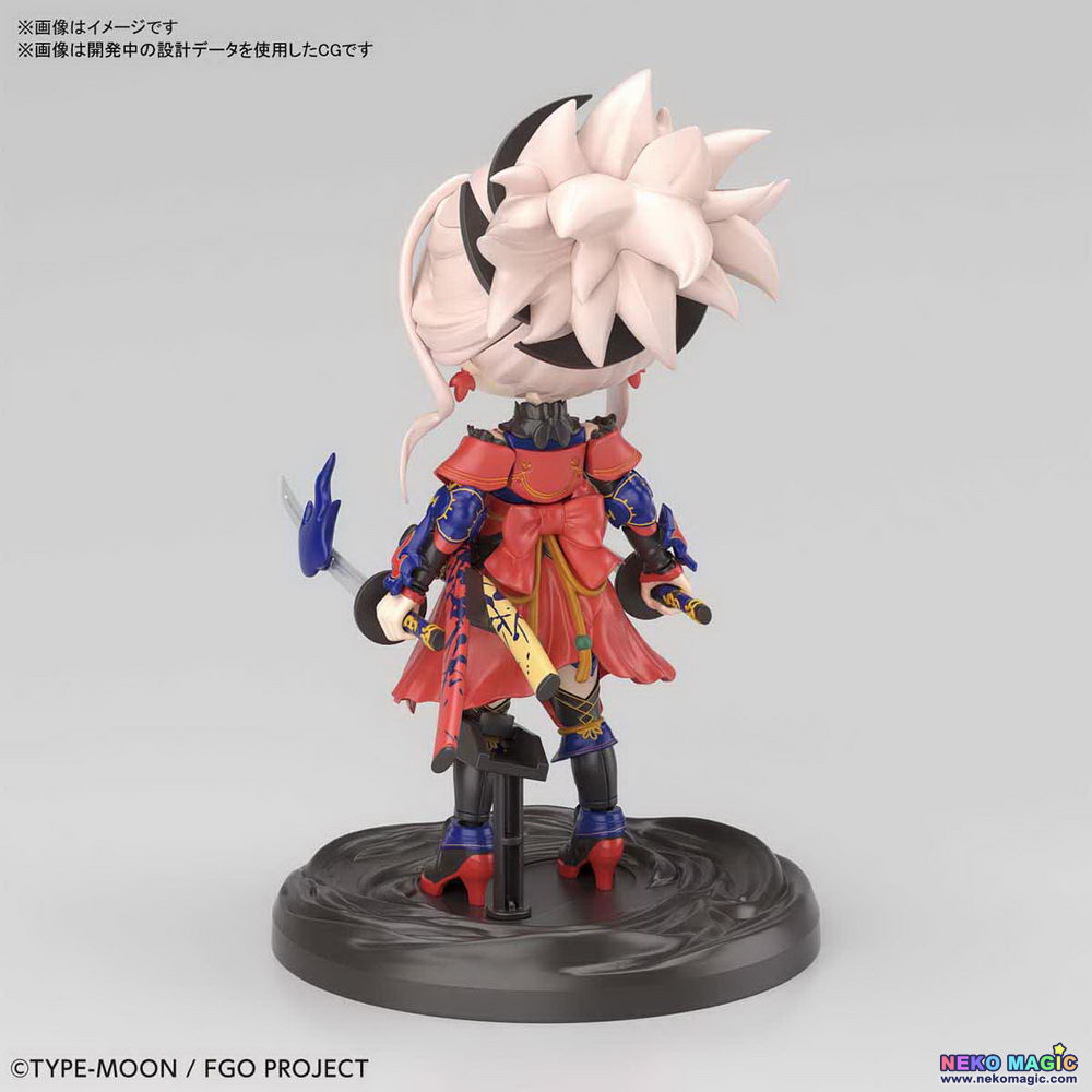 Fate Grand Order Saber Miyamoto Musashi Petitrits Non Scale Plastic Model Kit By Bandai Spirits Neko Magic