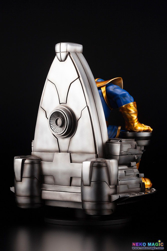 Marvel Comics Thanos On Space Throne Fine Art Statue 16 Cold Cast Figure By Kotobukiya Neko 6618