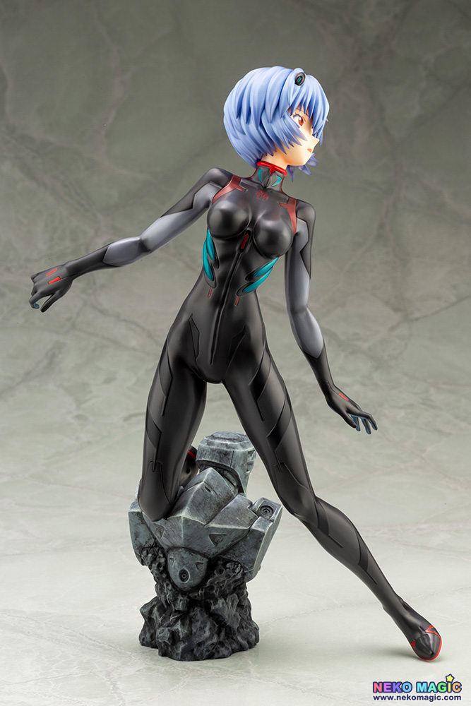 rei ayanami figure black suit