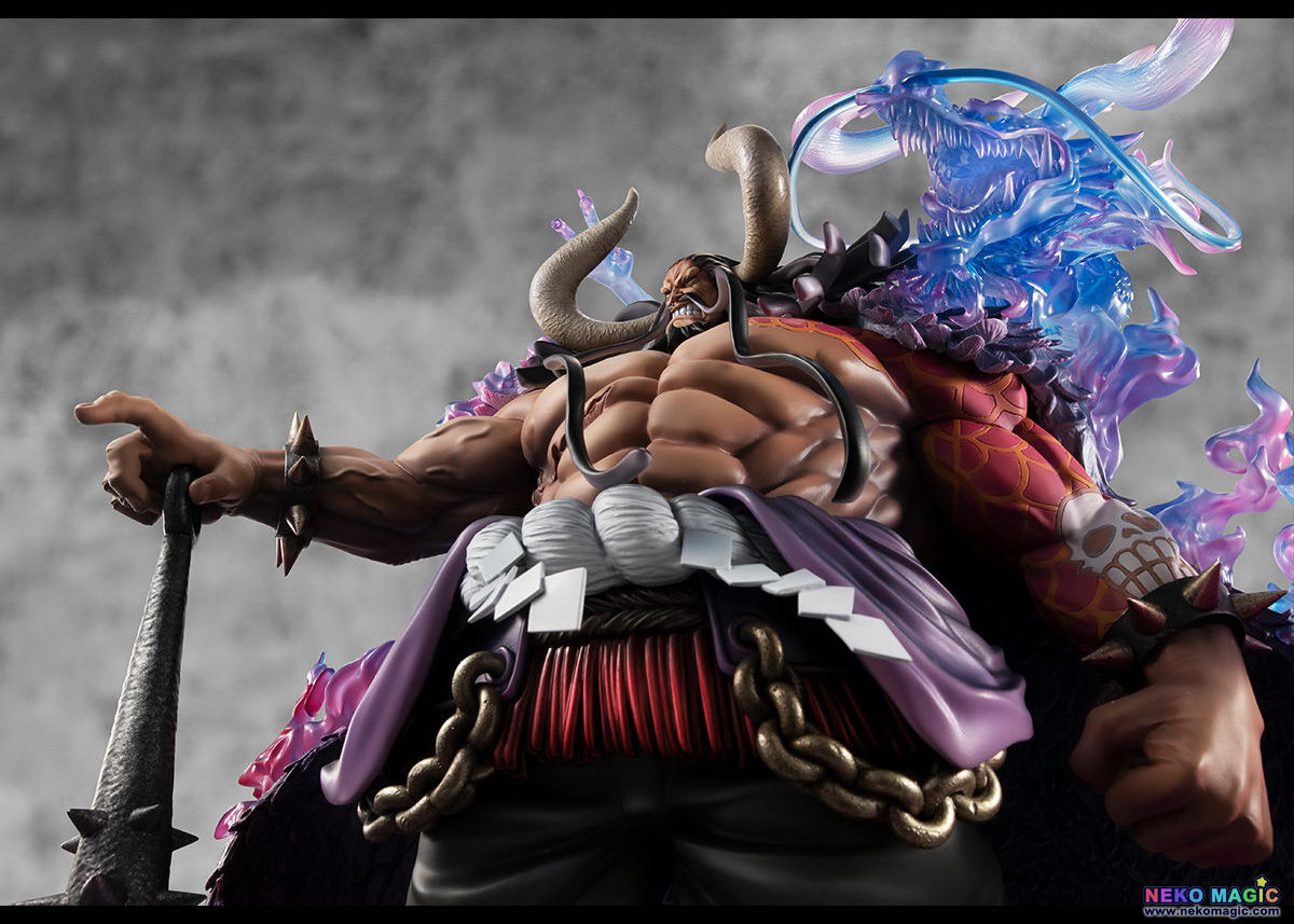 Exclusive One Piece Kaido Of Beasts P O P Wa Maximum Non Scale Pvc Figure By Megahouse Neko Magic