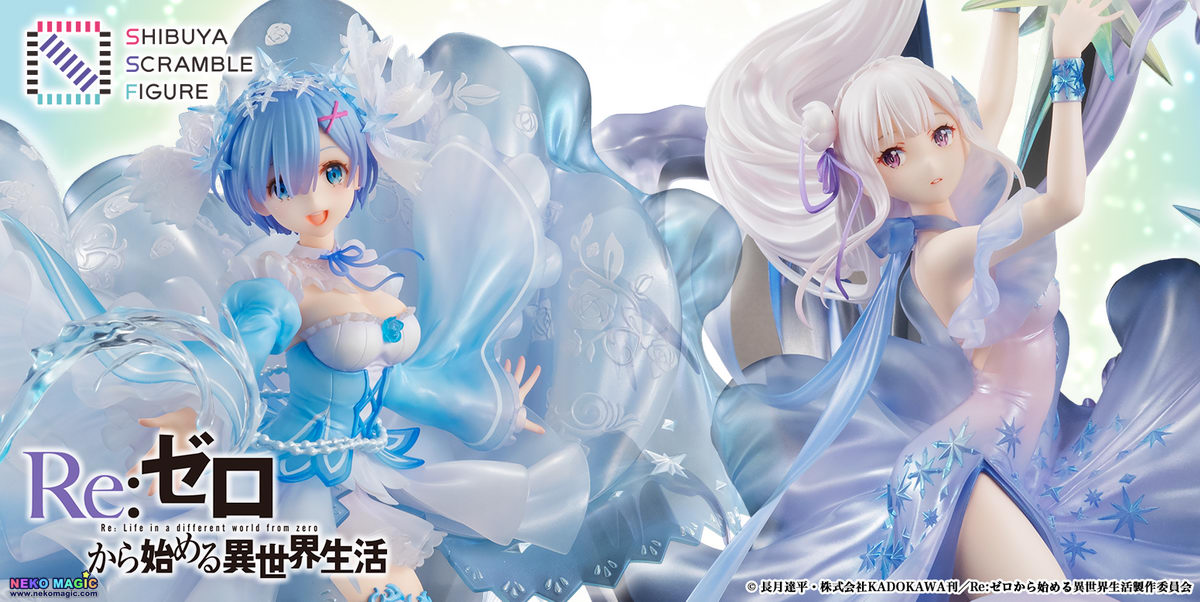 exclusive] Re:Zero – Emilia -Crystal Dress Ver.- 1/7 PVC figure by