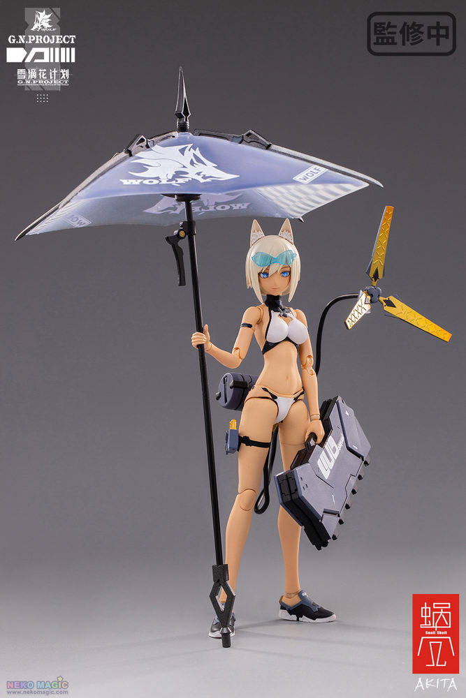 G.N.Project – Wolf-001 Swimsuit Figure Body & Equipment set 1/12