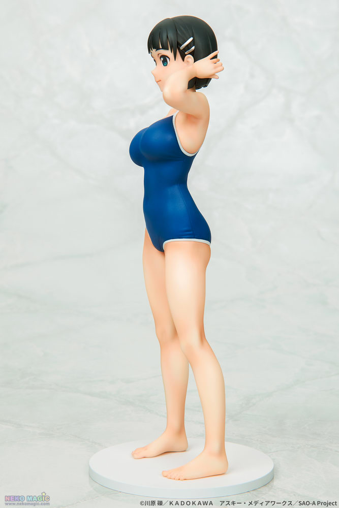 kirigaya suguha navy swimsuit ver